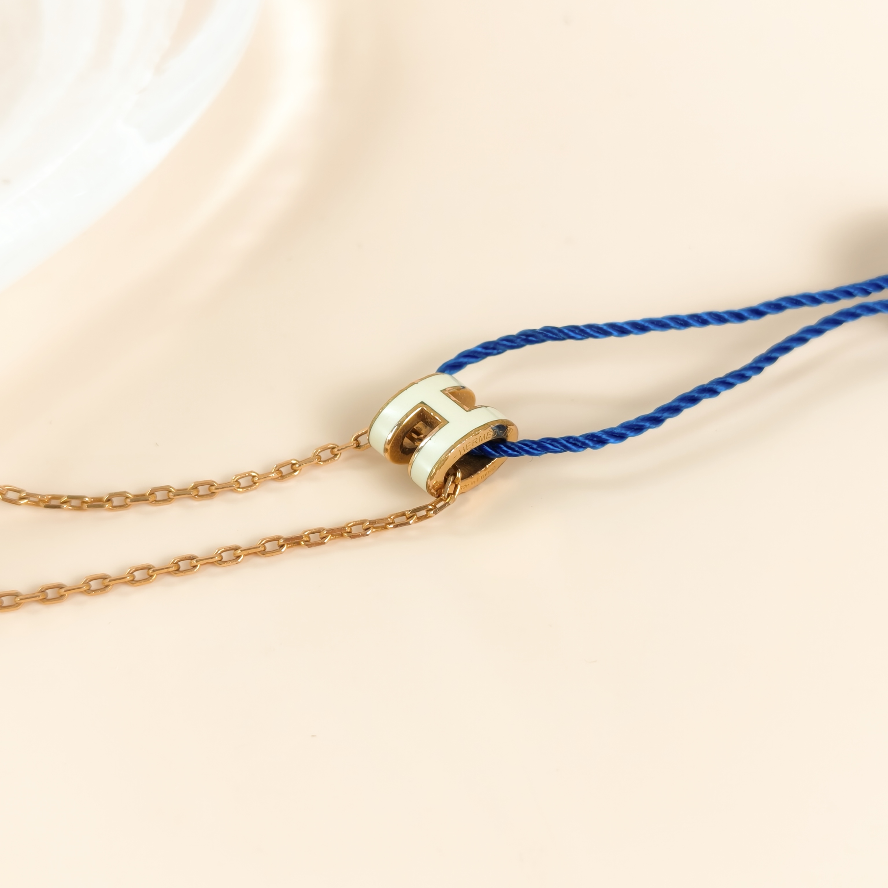 Hermès Necklace Pop HN ecklace White mini42cm — cover view 6 of 8