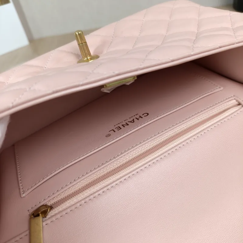 Chanel Crossbody Bag24c cf Pink Lambskin Small Edition23 × 6.5 × 14 cm — detail view 3 of 14