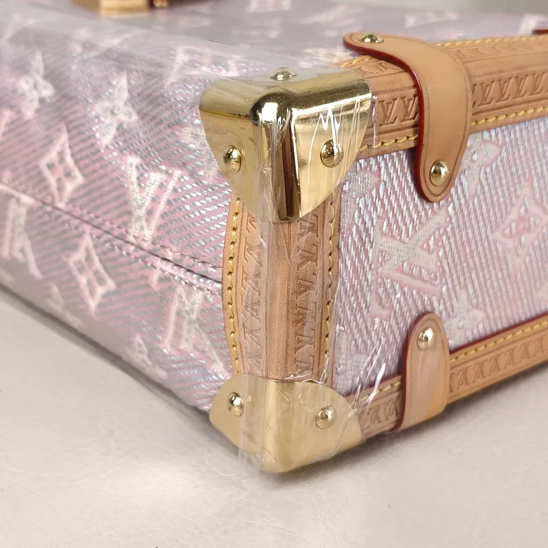 Louis Vuitton Crossbody Bag Side Trunk Box PVC Medium 23.5 × 8.5 × 16 cm — detail view 7 of 11