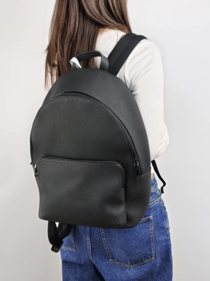Louis Vuitton Backpack discovery Backpack Black Calfskin 29 × 20 × 38 cm — on-model view 1 of 2