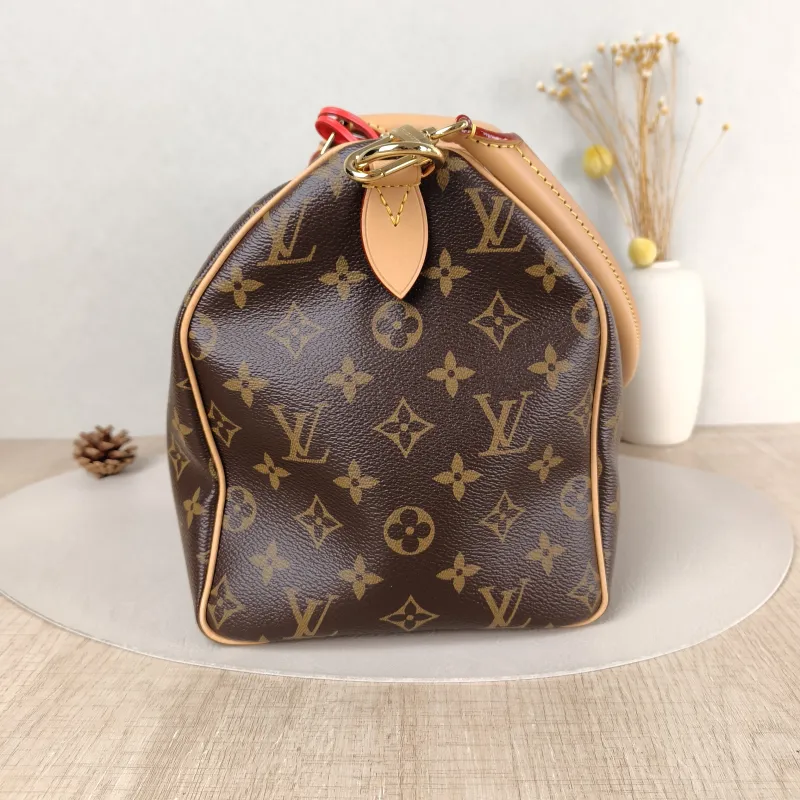 Louis Vuitton Shoulder Bag Speedy Soft 30 Shoulder Strap Edition-Monogram PVC Large 30 × 17 × 21 cm — detail view 4 of 16