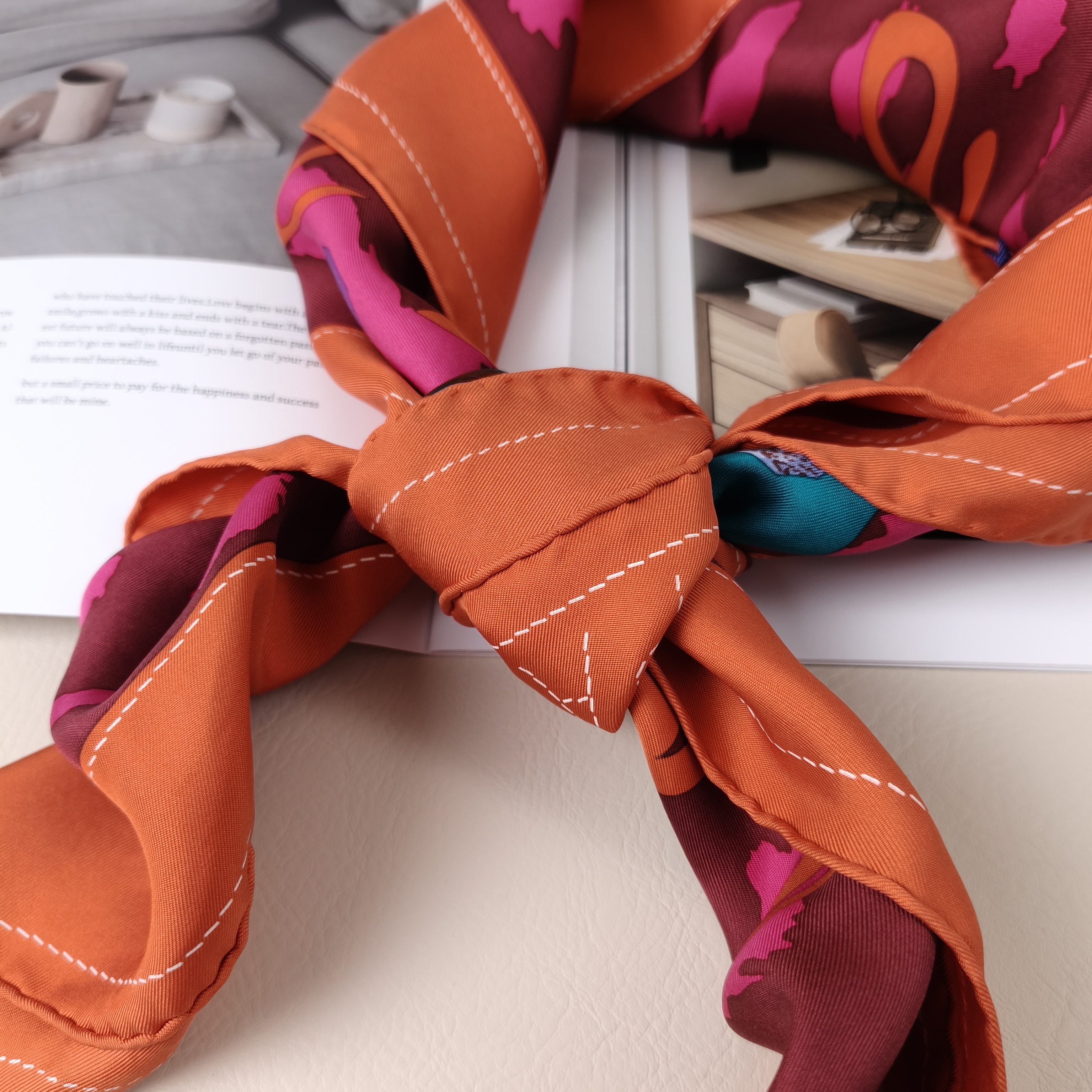 Hermès Colorblock One Size90*90 — cover view 3 of 12