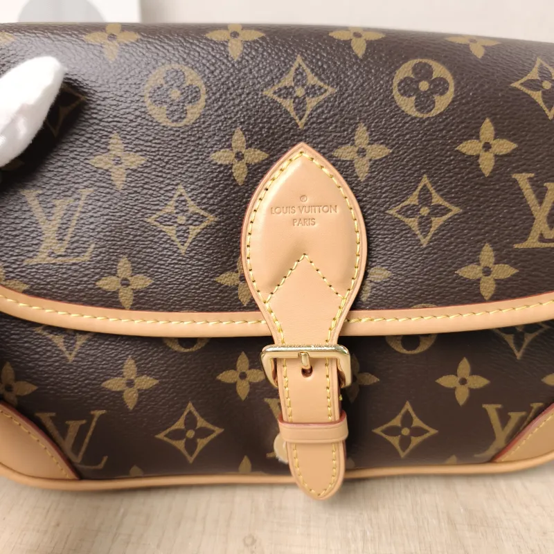 Louis Vuitton Crossbody Bag Diane Baguette Bag Shoulder Strap PVC Small24 × 9 × 15 cm — detail view 4 of 15