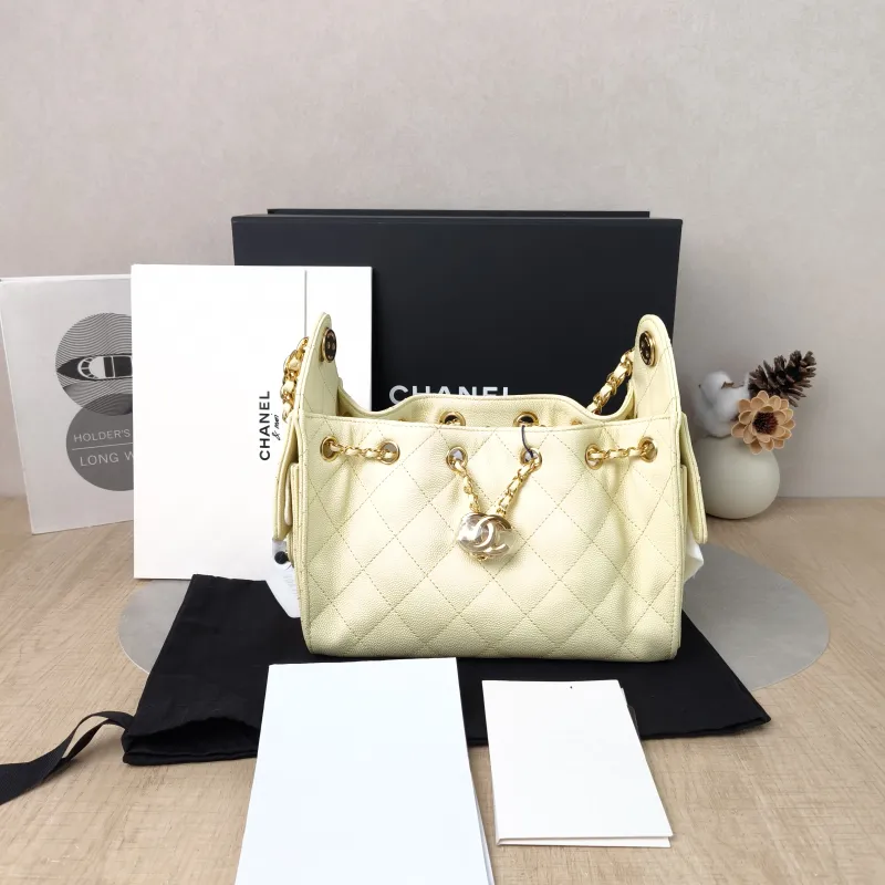 Chanel Crossbody Bag 25Bag Grained Calfskin Mini 22 × 12.5 × 20 cm — cover view 3 of 6