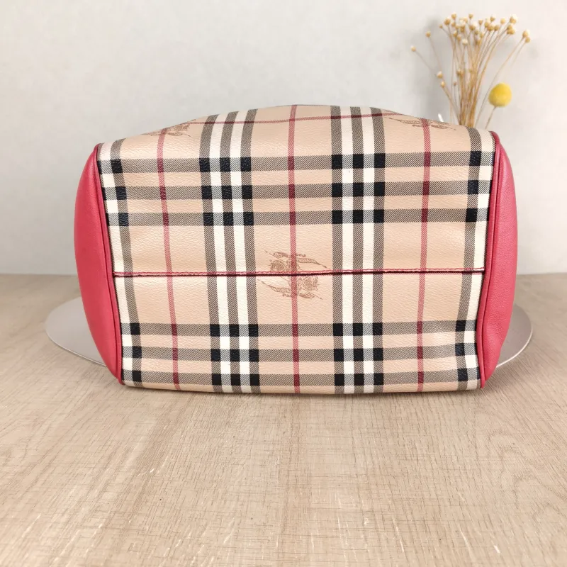 BURBERRY Top Handle Bag Top Handle Bag PVC One Size26 × 15 × 27 cm — cover view 4 of 5