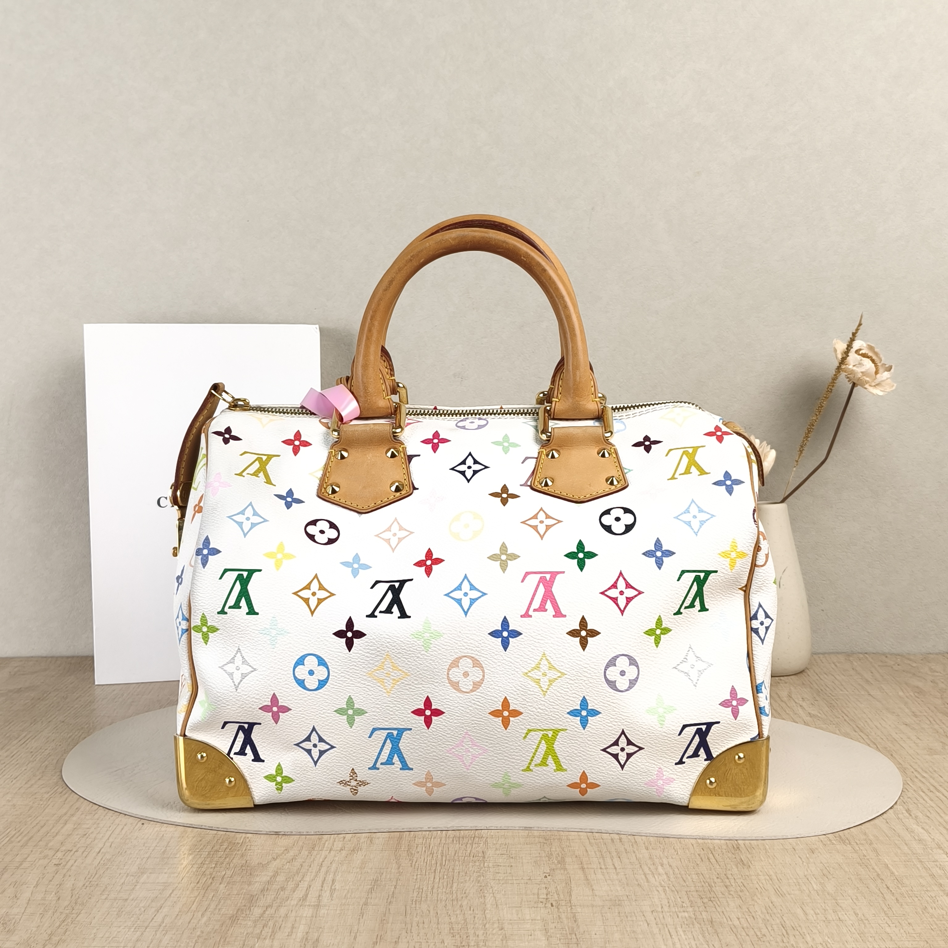 Louis Vuitton Top Handle Bag Speedy30 Edition- Multicolore PVC One Size30 × 18.5 × 21 cm — cover view 2 of 5