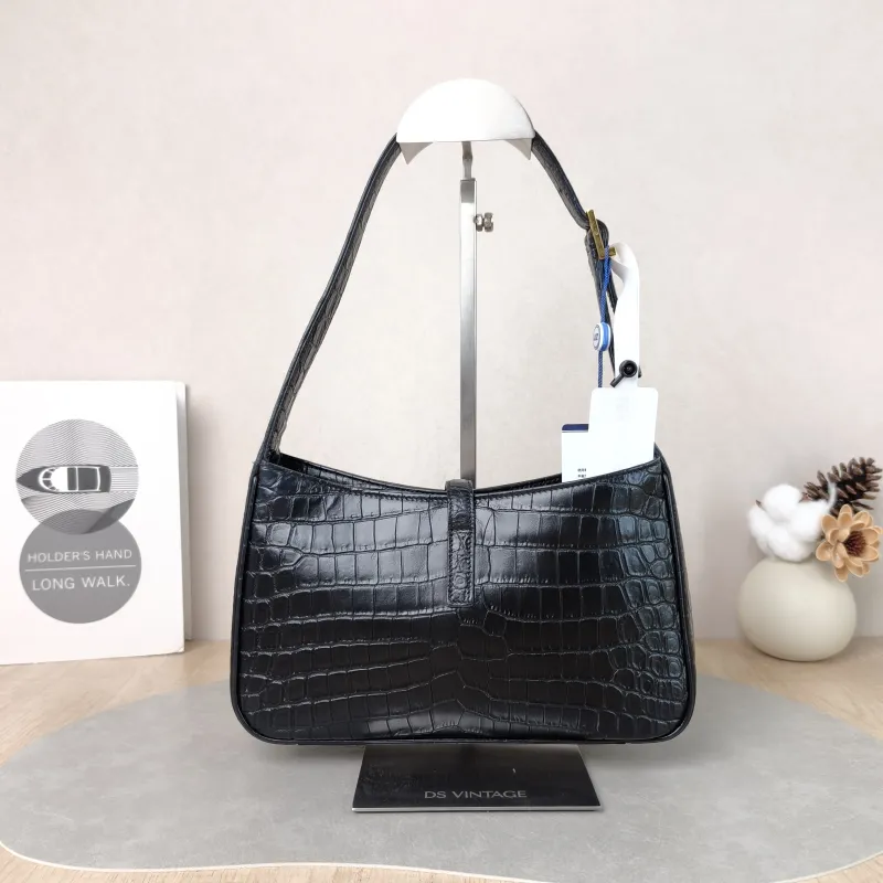 SAINT LAURENT Shoulder Bag LE 5 À 7 Black Calfskin Small23 × 6.5 × 16 cm — cover view 6 of 6