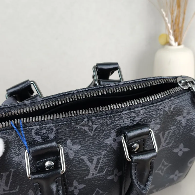 Louis Vuitton Crossbody Bag Keepall 25 PVC Medium 25 × 11 × 15 cm — detail view 2 of 12