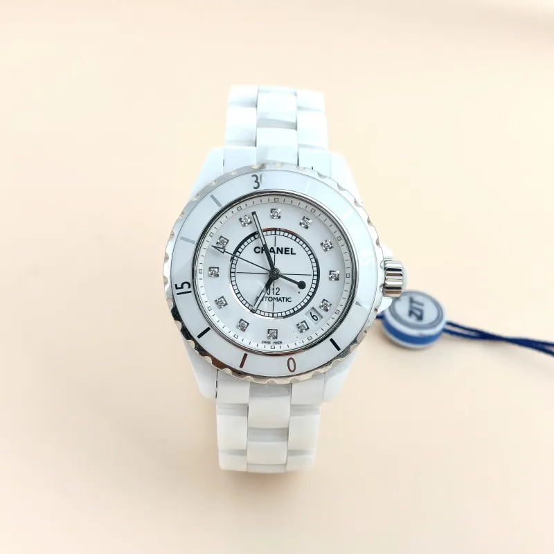 Chanel Watch J12Collection White Diamond 40mm Watch