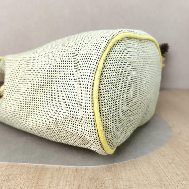 Hermès Backpack Backpack Yellow One Size 24 × 16 × 30 cm — detail view 7 of 11