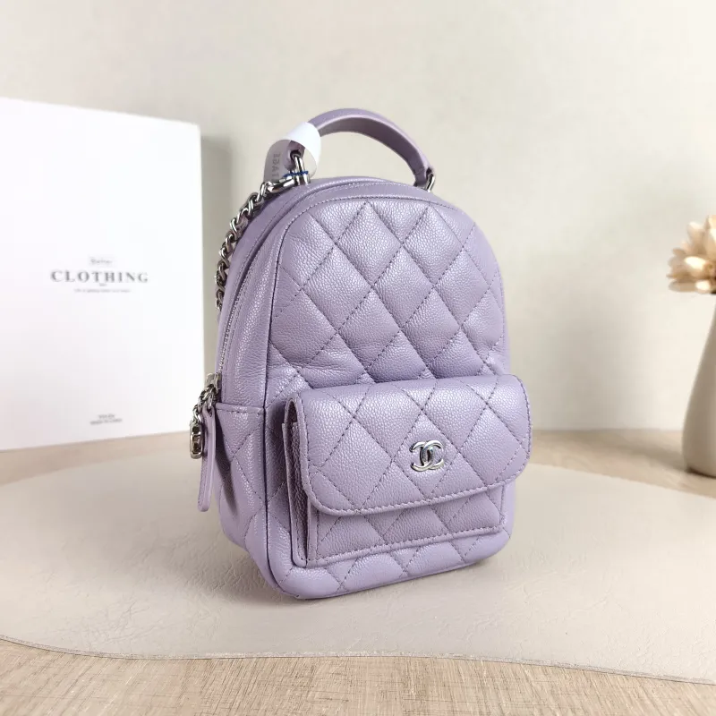Chanel Backpack mini Backpack Collection Grained Calfskin 13 × 6.5 × 18 cm — cover view 2 of 5