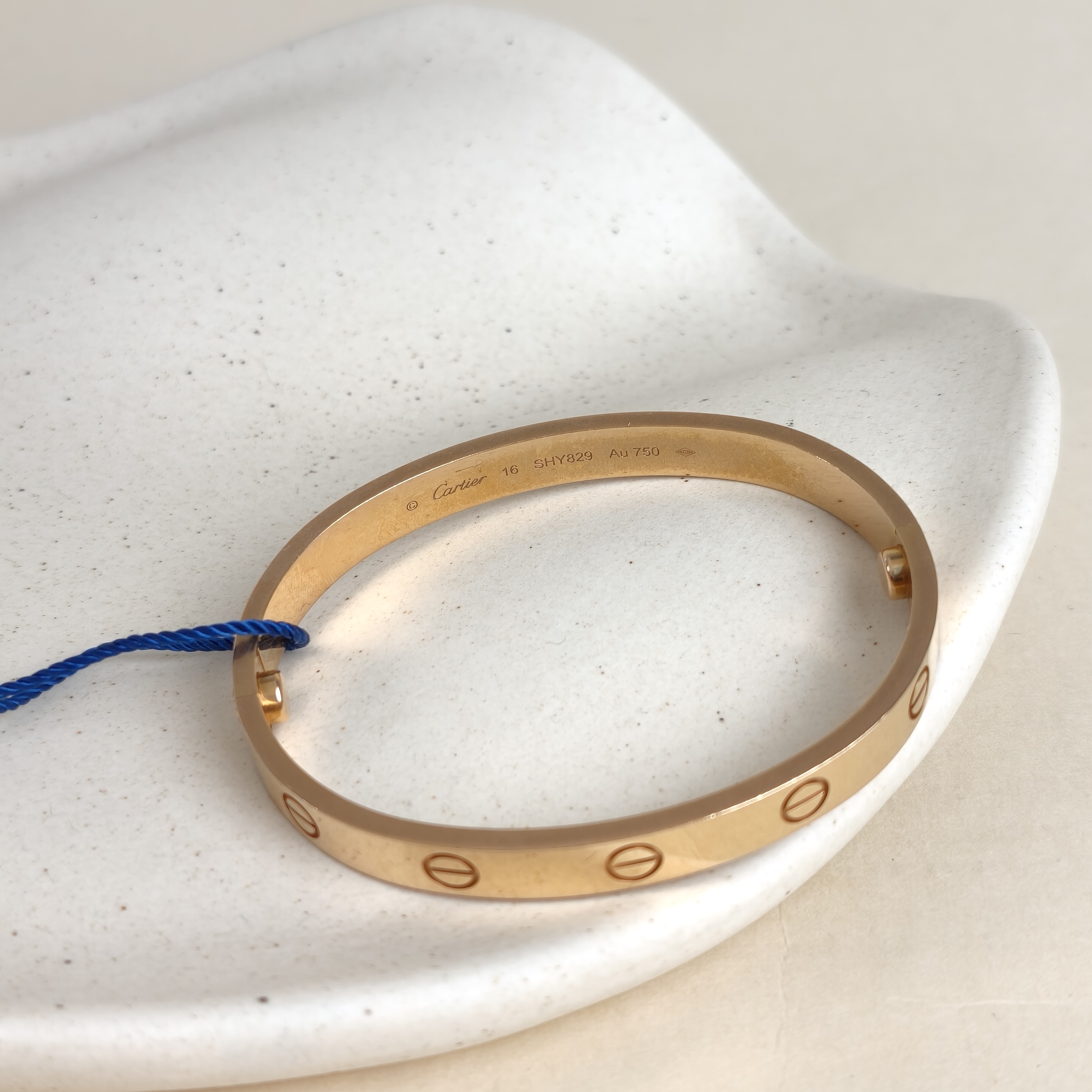 CARTIER Bangle Love Rose Gold 18KR ose Gold Edition 6.1 16 — cover view 2 of 8