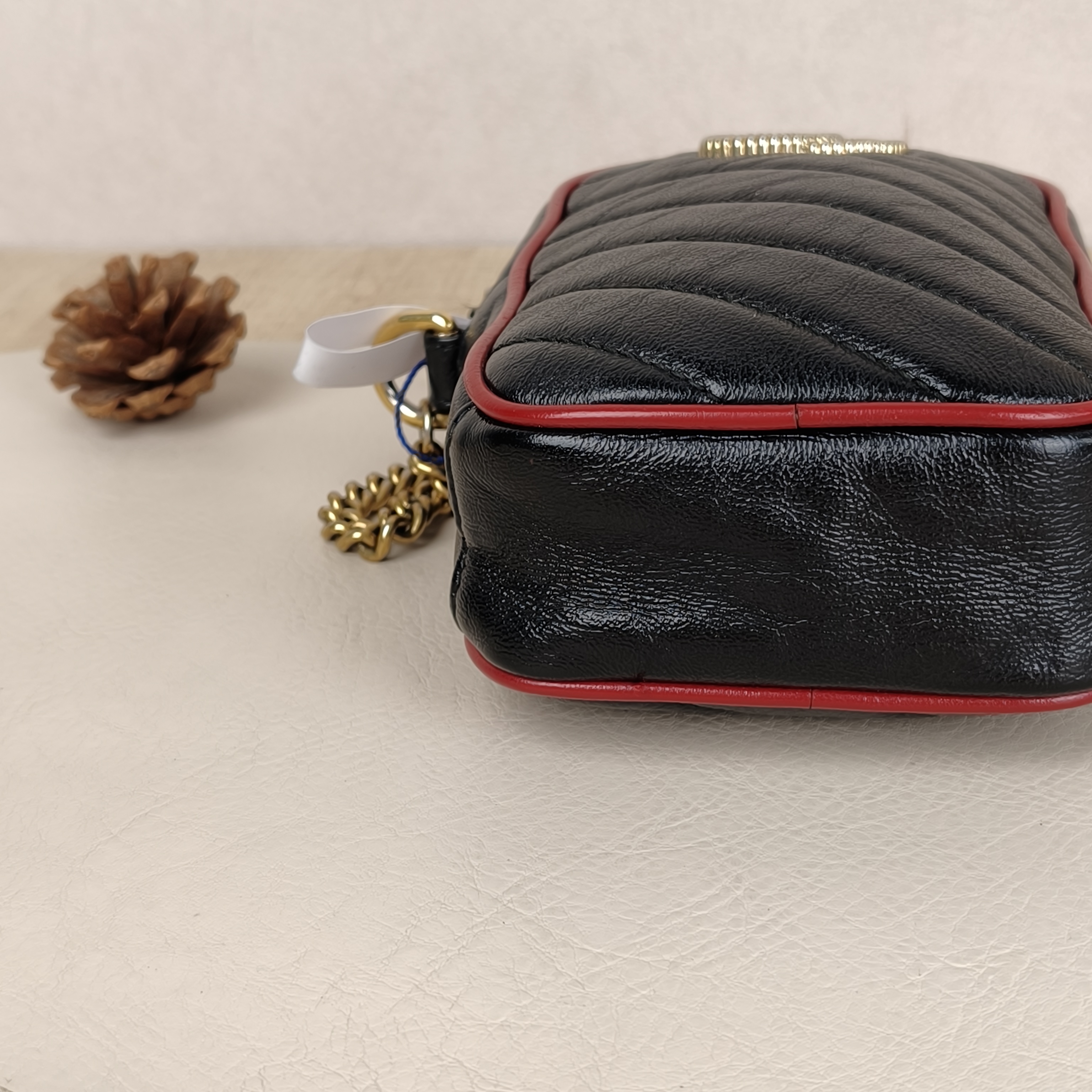 GUCCI GG marmont Marmont Blackmini10.5 × 5 × 17 cm — cover view 7 of 8