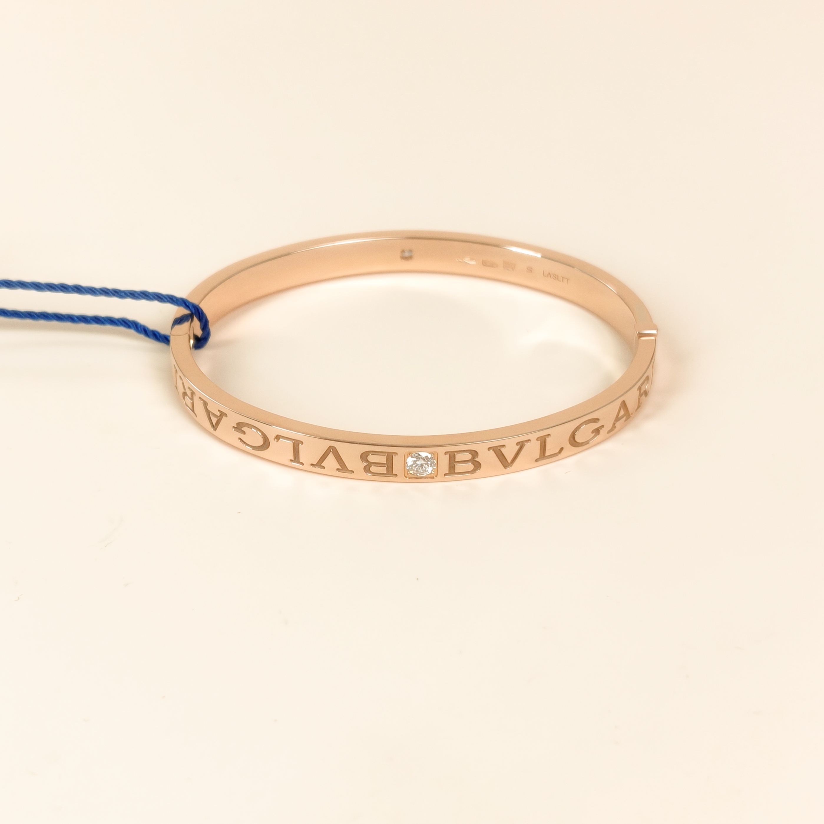Bvlgari Bangle Collection Bangle Rose Gold Diamond18KR ose Gold S 15cm