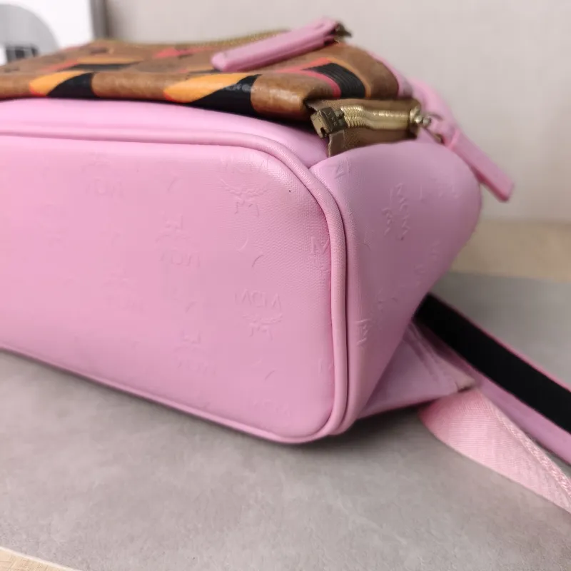 MCM Backpack Backpack Pink PVC One Size21 × 10 × 26 cm — detail view 10 of 13