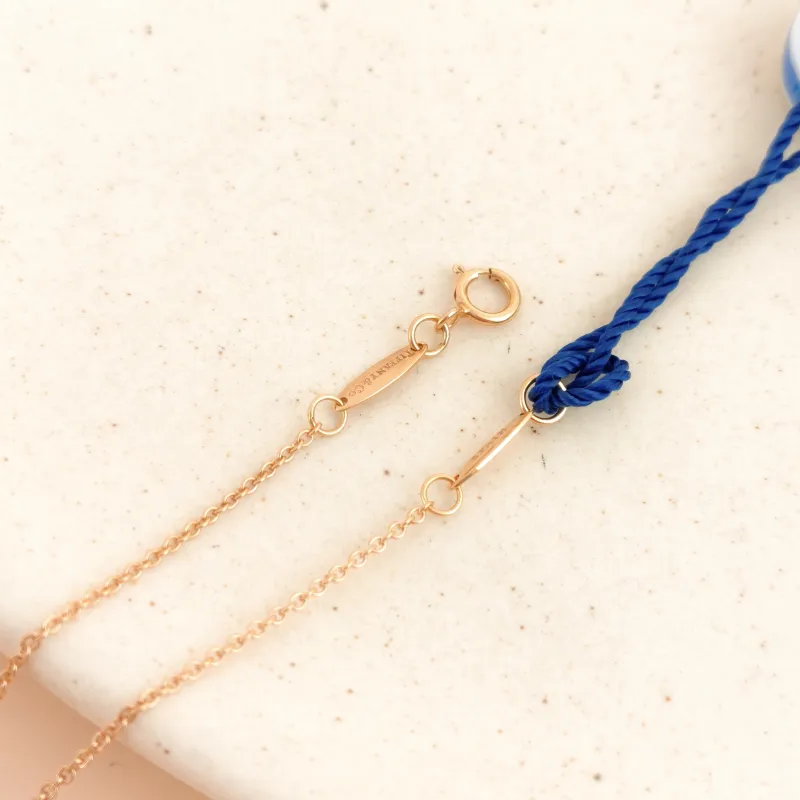 Tiffany&Co. Necklace Elsa Peretti Collection Necklace Rose Gold Rose Gold Diamond18KR ose Gold One Size 41cm โ cover view 3 of 6