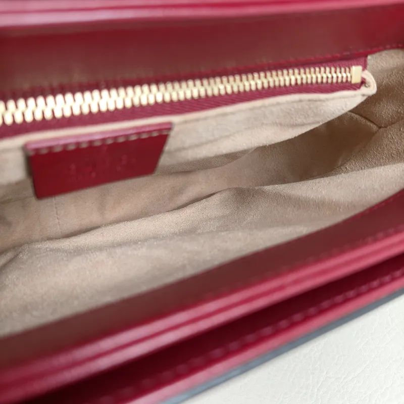 GUCCI Crossbody Bag Horsebit 1955 Horsebit Medium Monogram PVC Medium 25 × 8 × 18 cm — detail view 11 of 12