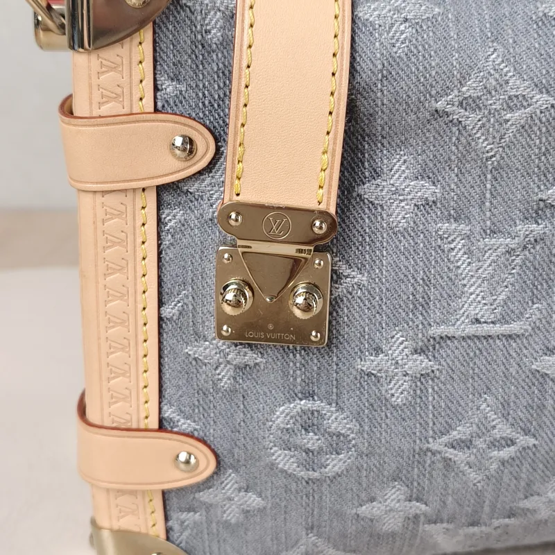 Louis Vuitton Crossbody Bag Side Trunk Box Grey Medium 23.5 × 8.5 × 16 cm — detail view 1 of 11