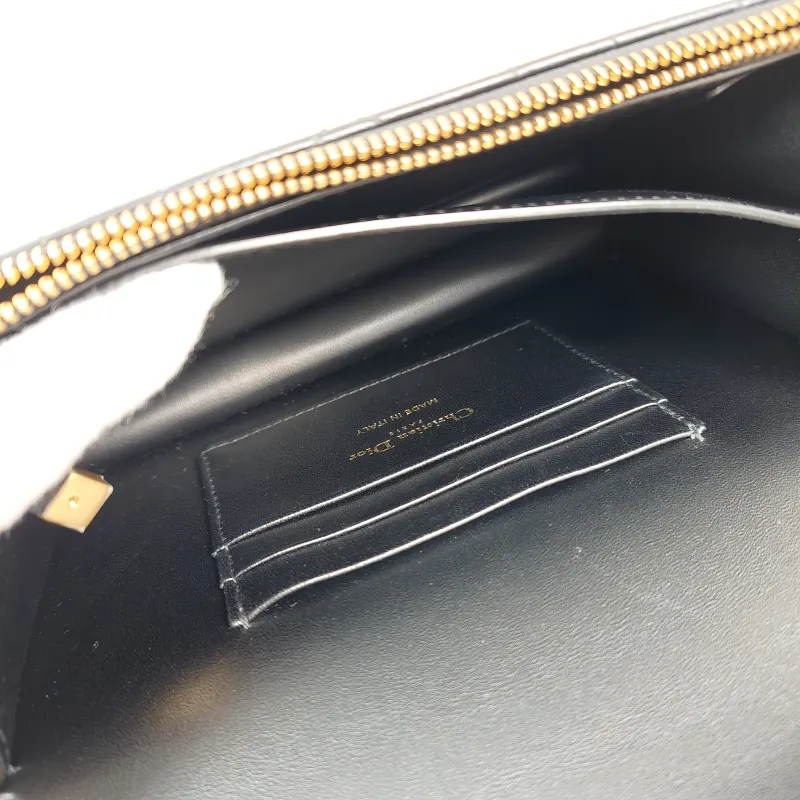 DIOR Crossbody Bag Miss Caro Chain Bag Black Lambskinmini18 × 5.5 × 12 cm — detail view 7 of 11