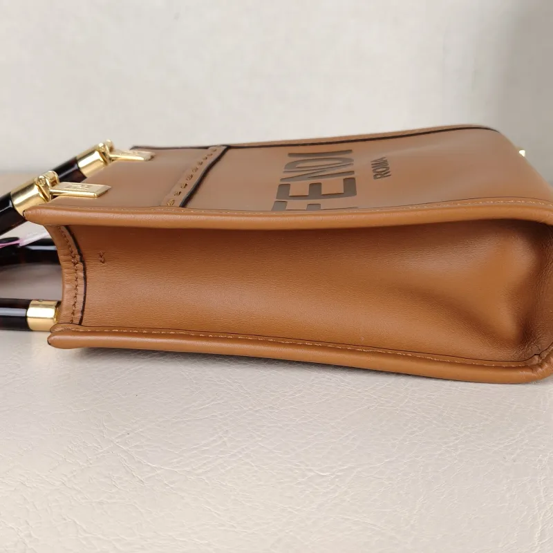 FENDI Crossbody Bagsunshine Caramel Calfskinmini13 × 6.5 × 18 cm — detail view 2 of 10