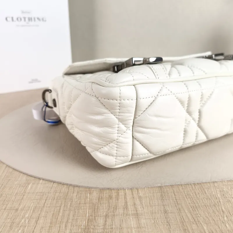 DIOR Crossbody Bag camp Messenger Bag White Calfskin Small 23 × 8 × 15 cm — detail view 2 of 11