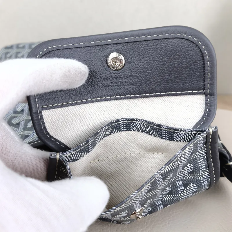 GOYARD Shoulder Bag Boheme Hobo​Grey PV Cmini29 × 11 × 18.5 cm — detail view 11 of 11