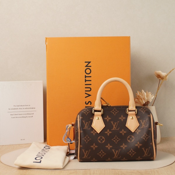 Louis Vuitton speedy20Small Monogrampvc Microchip Edition · Box Shoulder Strap · 20.5 × 12 × 13.5 cm