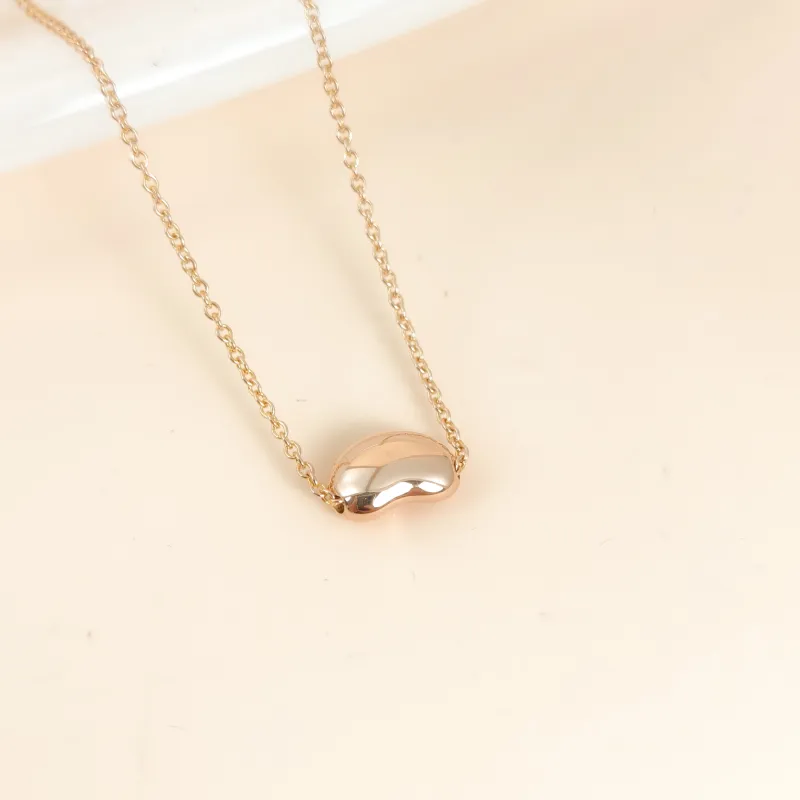 Tiffany&Co. Necklace Elsa Peretti Bean design Collection Necklace Yellow Gold Yellow Gold 18KY ellow Gold 9 40.6 — cover view 7 of 9