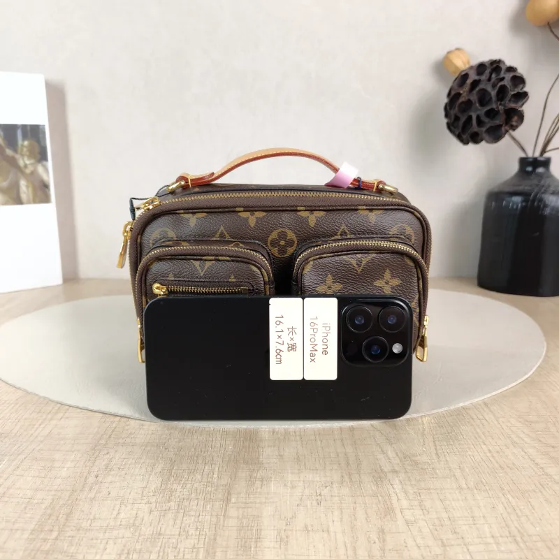 Louis Vuitton Crossbody Bag Utility Crossbody Camera Bag Monogram PVC One Size 18 × 10 × 11 cm — cover view 6 of 6