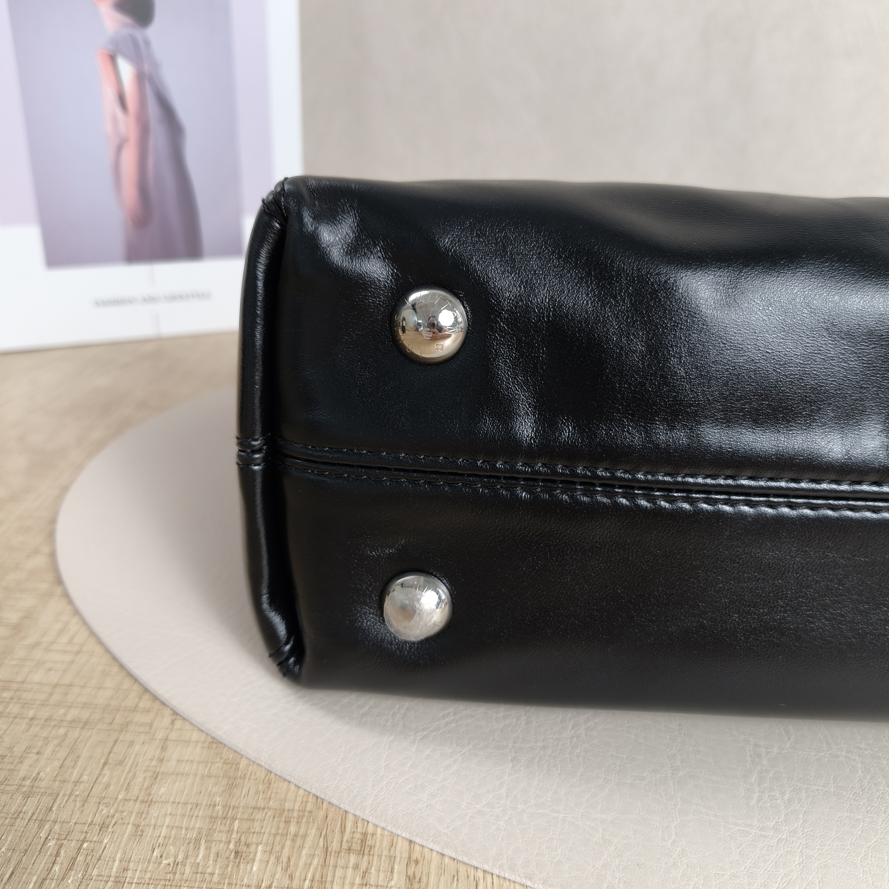 Louis Vuitton Shoulder Bag Carryall East West Black Lambskin36 × 10 × 19 cm — cover view 2 of 12