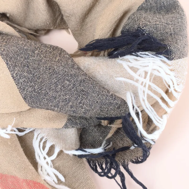 BURBERRY Scarf Scarf Wool One Size 110*110cm — cover view 10 of 10