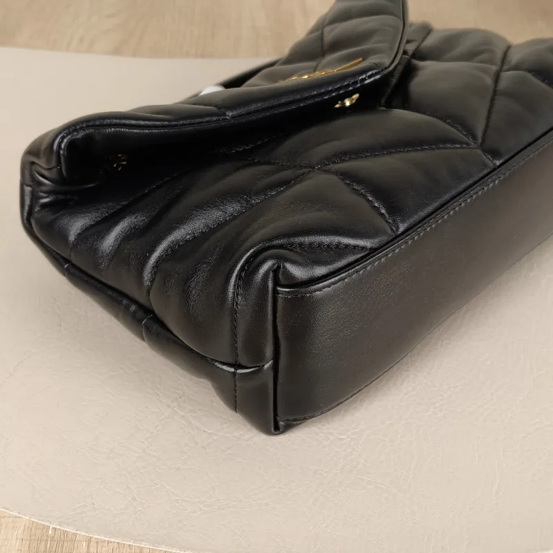 SAINT LAURENT Crossbody Bag LOULOU PUFFER Mini 23 × 8.5 × 15.5 cm — detail view 4 of 10