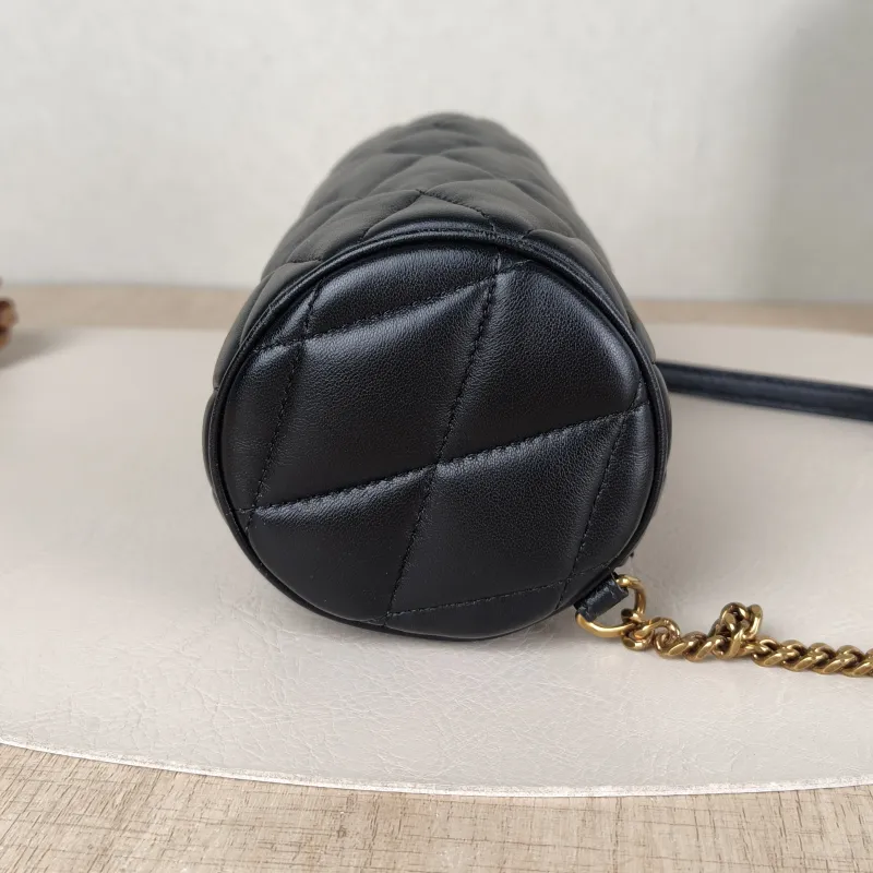 SAINT LAURENT Shoulder Bag Sade Black SL ambskinmini20 × 10 × 10 cm — detail view 11 of 11
