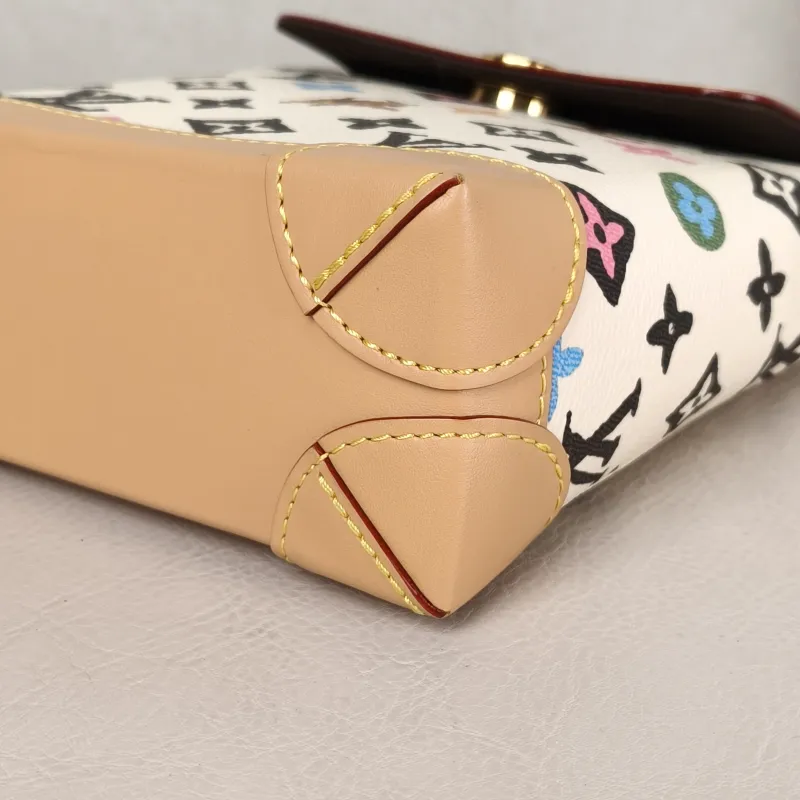Louis Vuitton Crossbody Bag Nano Steamer Shoulder Bag Tyler Yellow PVC nano 15 × 7 × 18 cm — detail view 6 of 13