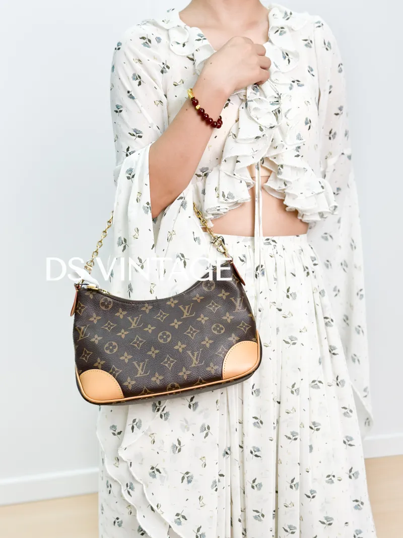 Louis Vuitton Crossbody Bag Boulogne PVC Small26 × 9.5 × 16 cm — on-model view 6 of 6