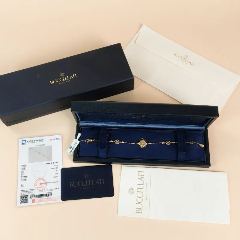 BUCCELLATI Bracelet Opera Bracelet 18KY ellow Gold One Size 19.5cm — cover view 3 of 8