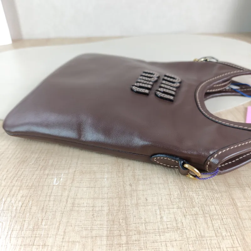 Miumiu Shoulder Bag IVY Tote Shopping Tote Calfskin Mini 20*24 — detail view 3 of 13
