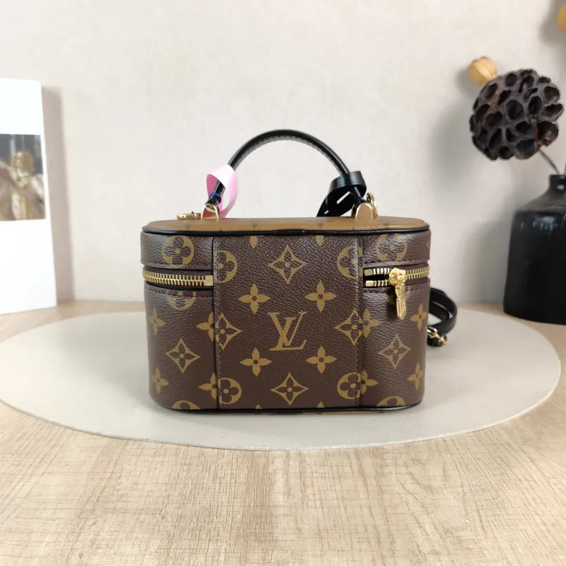 Louis Vuitton Shoulder Bag VANITY Cosmetic Bag Monogram PVC Small 19 × 11 × 13 cm — cover view 6 of 6