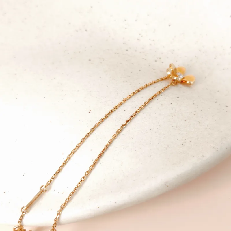 Van Cleef & Arpels Bracelet Frivole Yellow Gold 18KY ellow Gold Diamond Mini 16.5cm — cover view 2 of 9