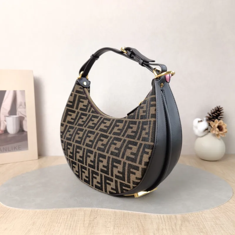 FENDI Shoulder Bag graphy Monogram Canvas Small 29 × 10 × 24.5 cm — cover view 2 of 5