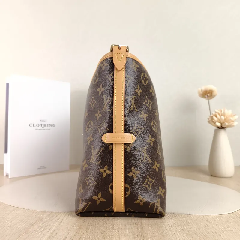Louis Vuitton Crossbody Bag Carryall Monogram PVC Small 29 × 12 × 24 cm — detail view 10 of 12