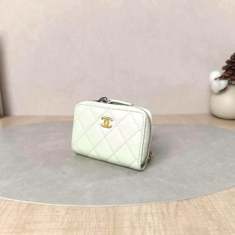 Chanel Crossbody Bag Cardholder Wallet Lambskin 11 × 2 × 7.5 cm — cover view 2 of 5