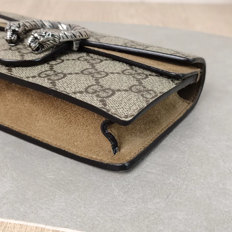 GUCCI Shoulder Bag Dionysus Monogram PVC Mini 16.5 × 4 × 10 cm — detail view 8 of 12
