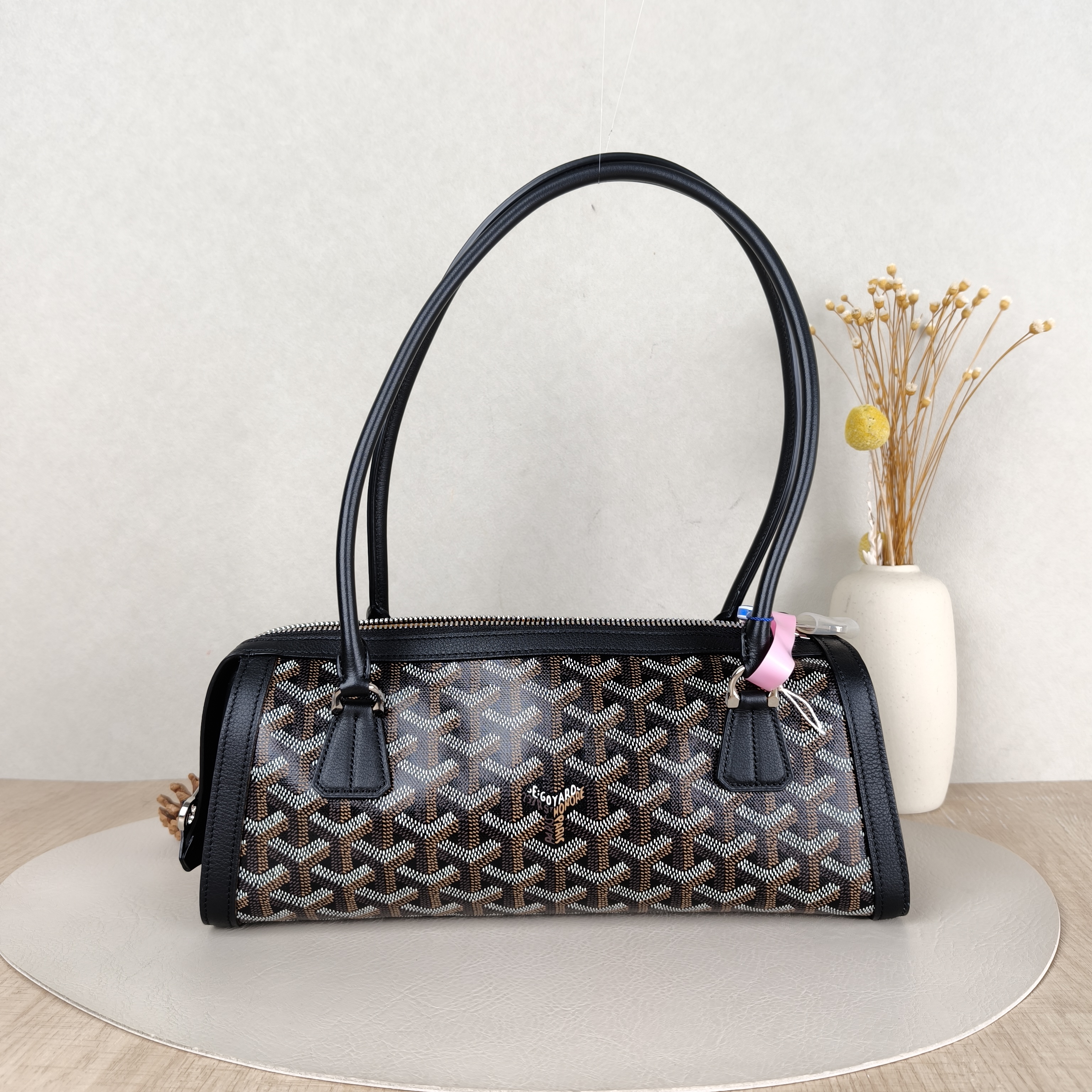 GOYARD Shoulder Bagbonbonniere Collection Black PVC One Size30 × 10.5 × 12 cm — cover view 4 of 5
