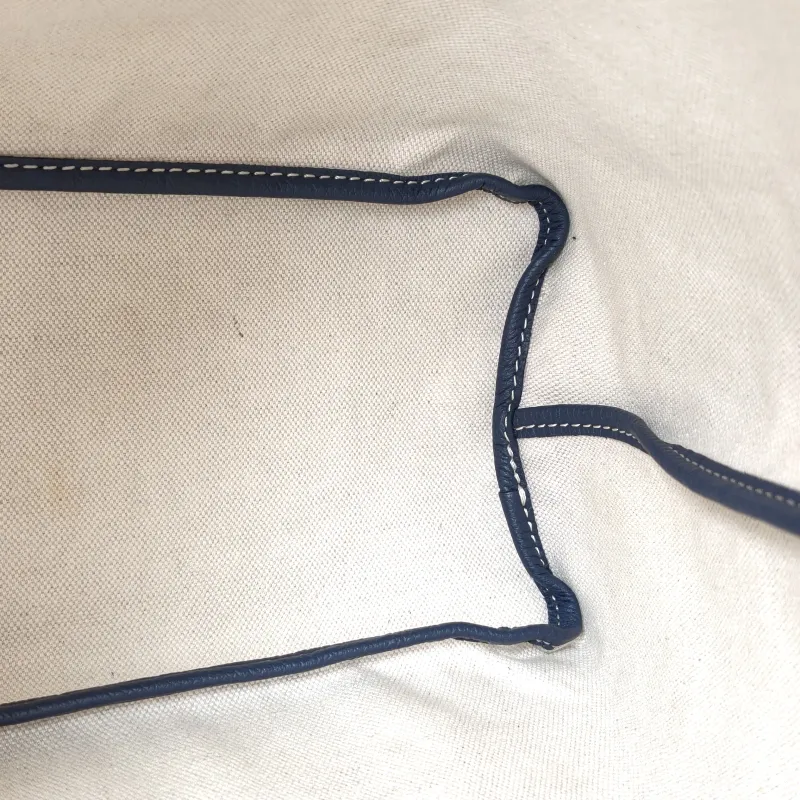 GOYARD Shoulder Bag Boheme Hobo​ Blue PVC Small 43 × 14 × 27 cm — detail view 2 of 11