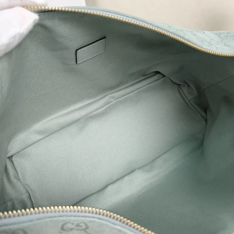 GUCCI Top Handle Bagvanity Vanity Case Bag Green Canvas Medium27.5 × 13 × 14.5 cm — detail view 3 of 14