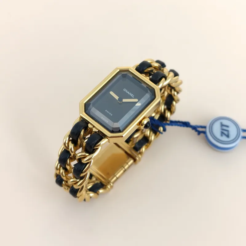 Chanel Watch Première Édition Originale Black with Gold-Tone Hardware Black with Gold-Tone Hardware S 26*20 — cover view 2 of 7