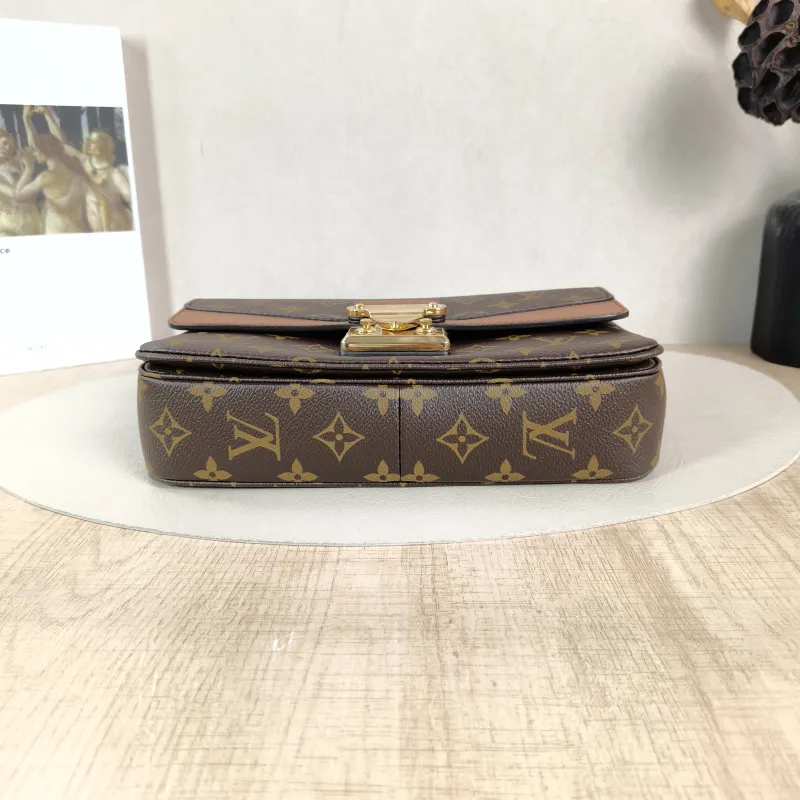 Louis Vuitton Crossbody Bag Marceau Chain Bag Caramel PVC · Calfskin One Size24.5 × 6.5 × 15 cm — cover view 5 of 6