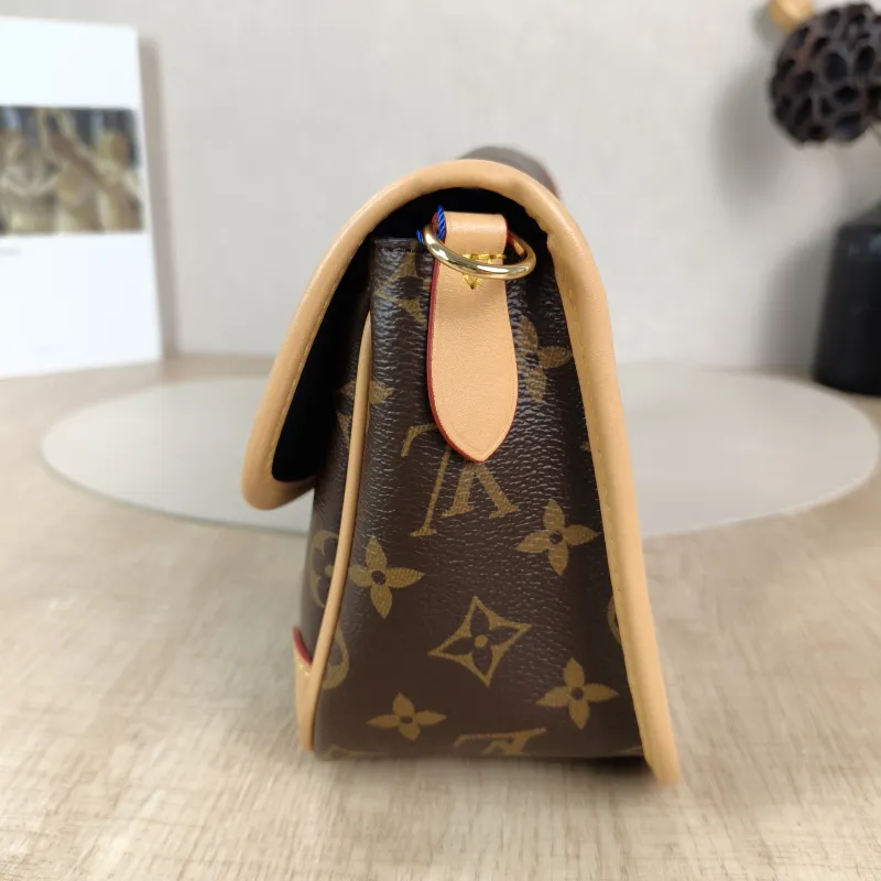 Louis Vuitton Crossbody Bag Diane Baguette Bag Shoulder Strap PVC Small 24 × 9 × 15 cm — detail view 3 of 13