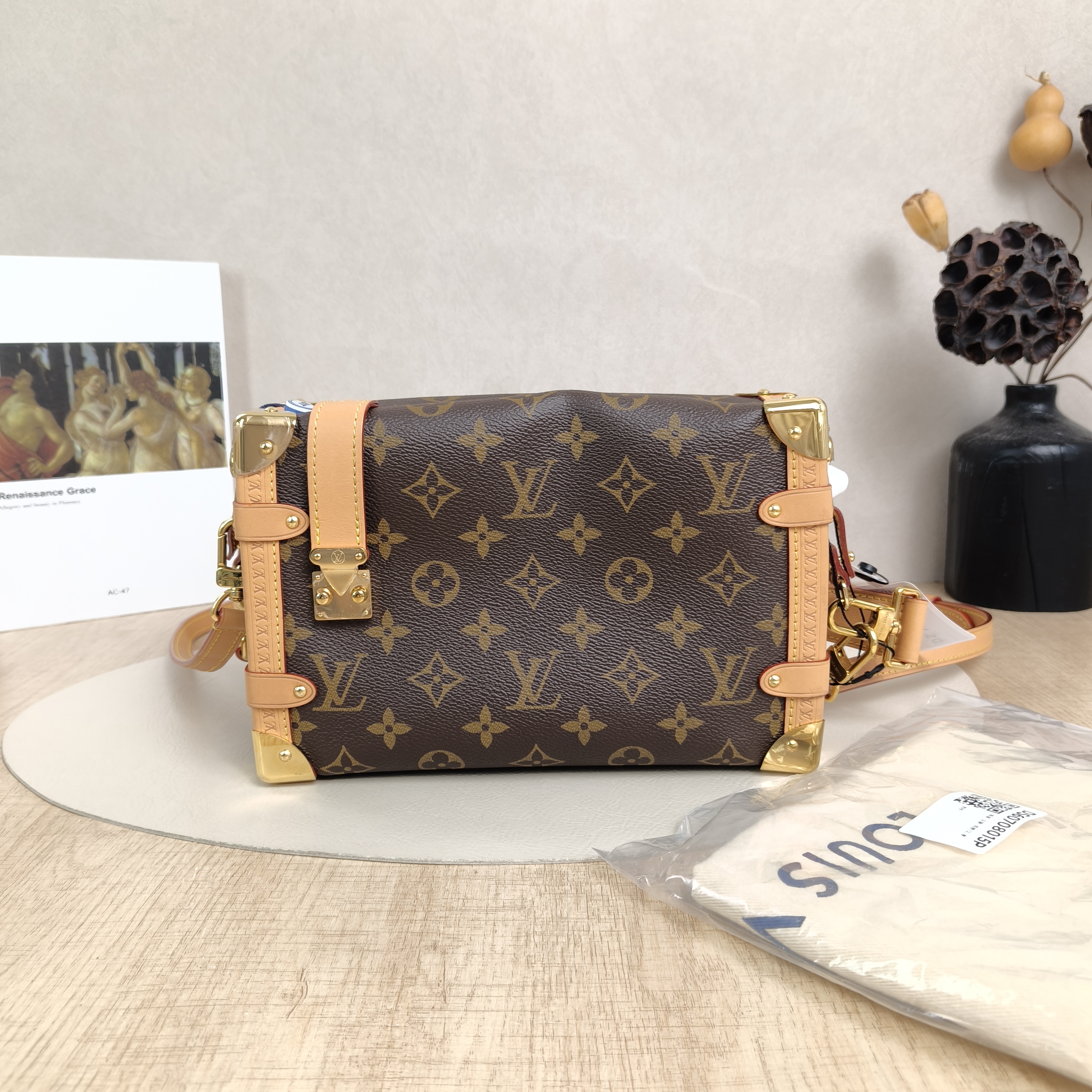 Louis Vuitton Crossbody Bag Side Trunk Box Monogram PVC Medium23.5 × 8.5 × 16 cm — cover view 5 of 6